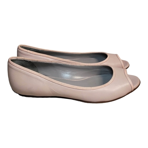 Pancaldi Open Toe Flat Leather  Shoes Sz 37 Italy NEW - Picture 2 of 16